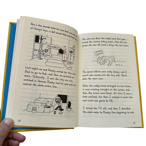 -Diary Of A Wimpy Kid Book Set Collection of 4 Hardcover Books By Jeff Kinney - Picture 7 of 13